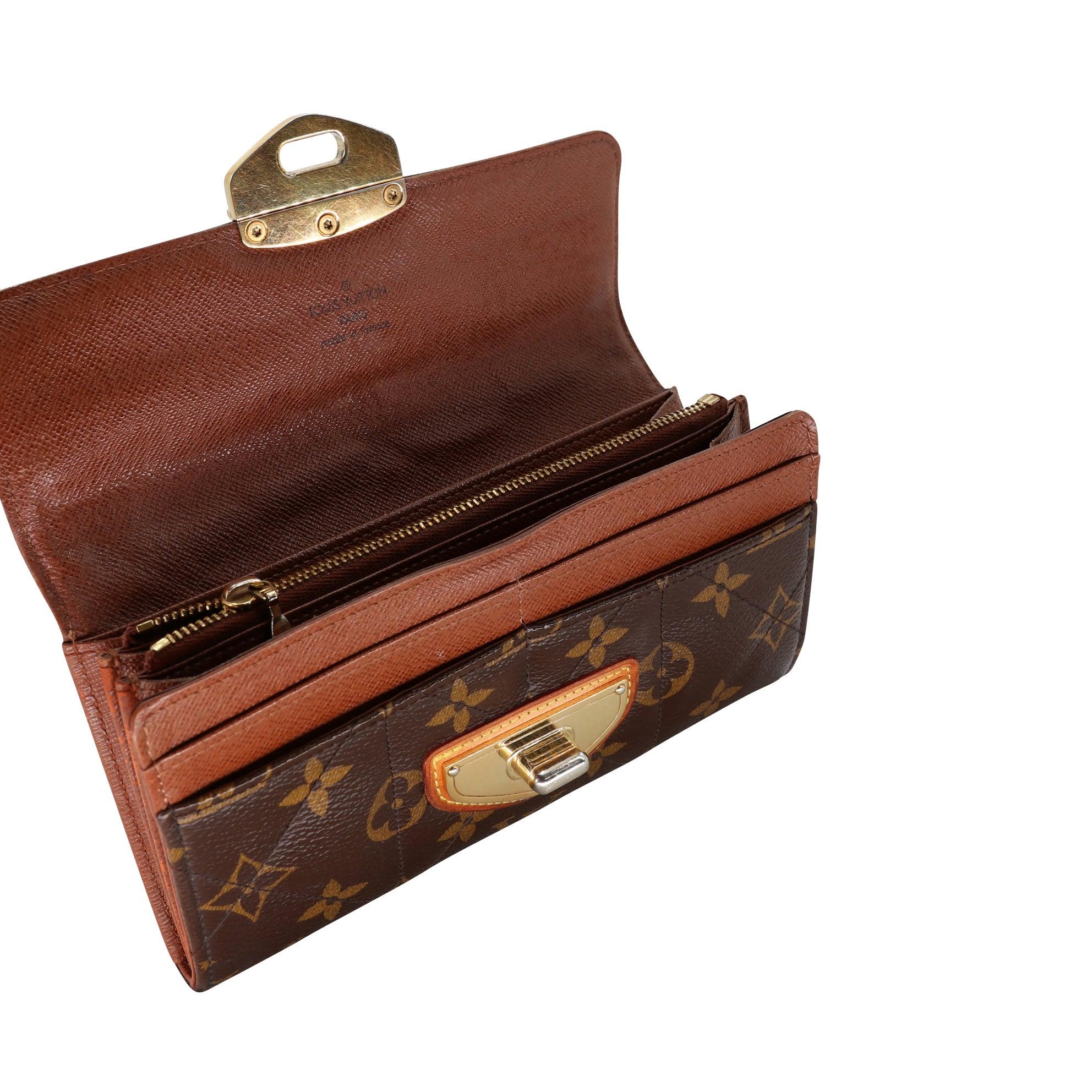 Louis Vuitton Etoile Porte Quilted Sarah Flap Wallet LV-W1110P-A003 For Sale 4