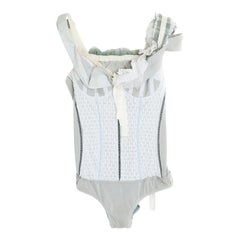 Louis Vuitton EU42 Body SS2007 Cotton drapé Top Body US12