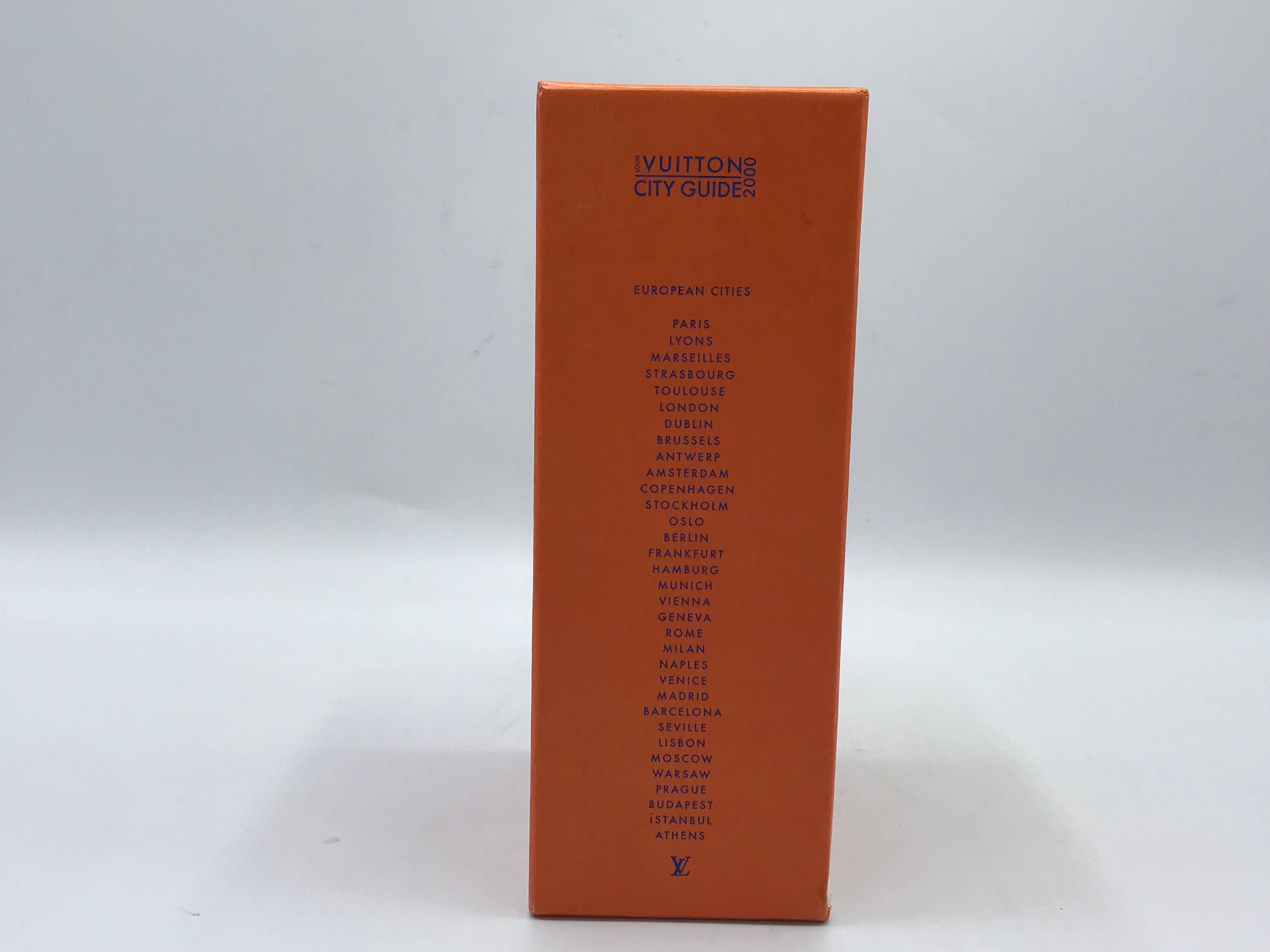 French Louis Vuitton European City Guides Box Set, 2000
