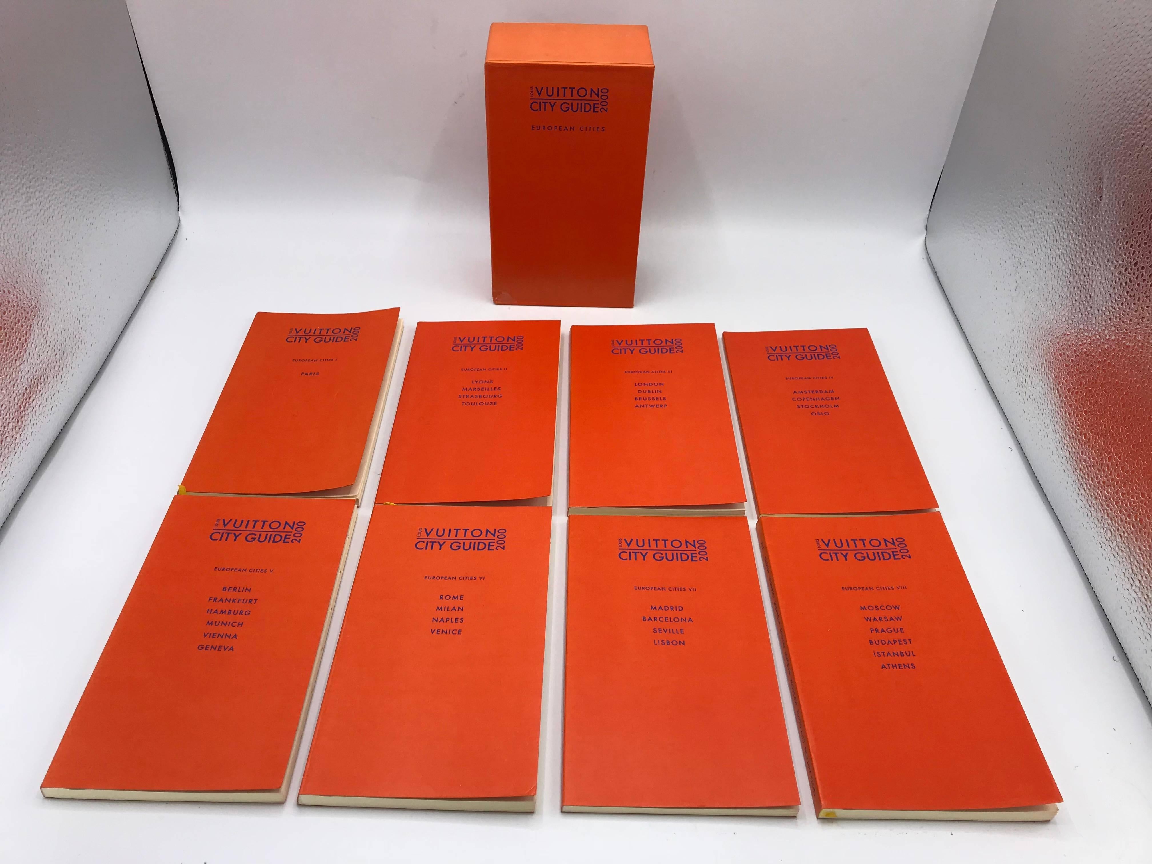 Contemporary Louis Vuitton European City Guides Box Set, 2000