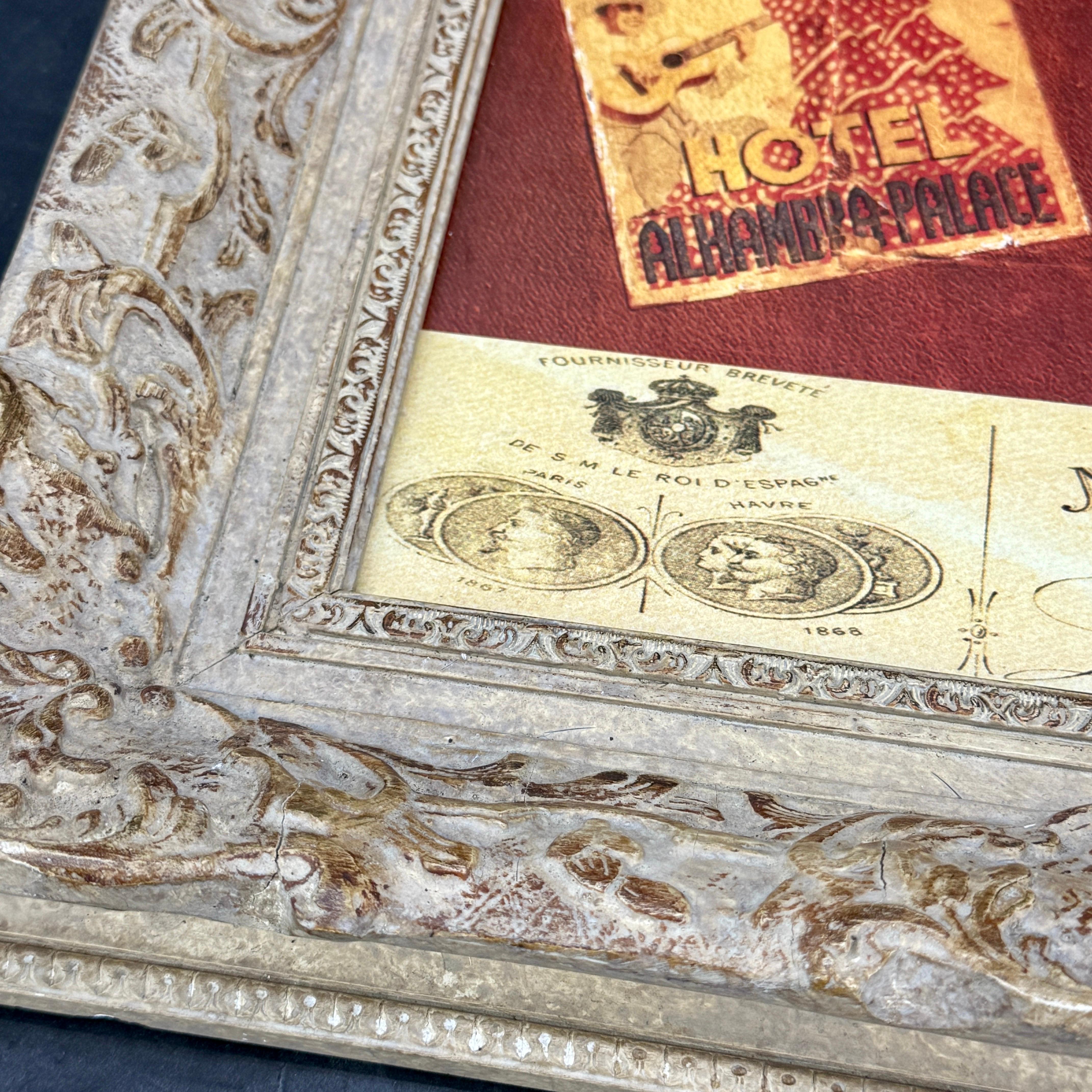 Louis Vuitton European Travel Trunk Kunstdruck gerahmt im Angebot 2