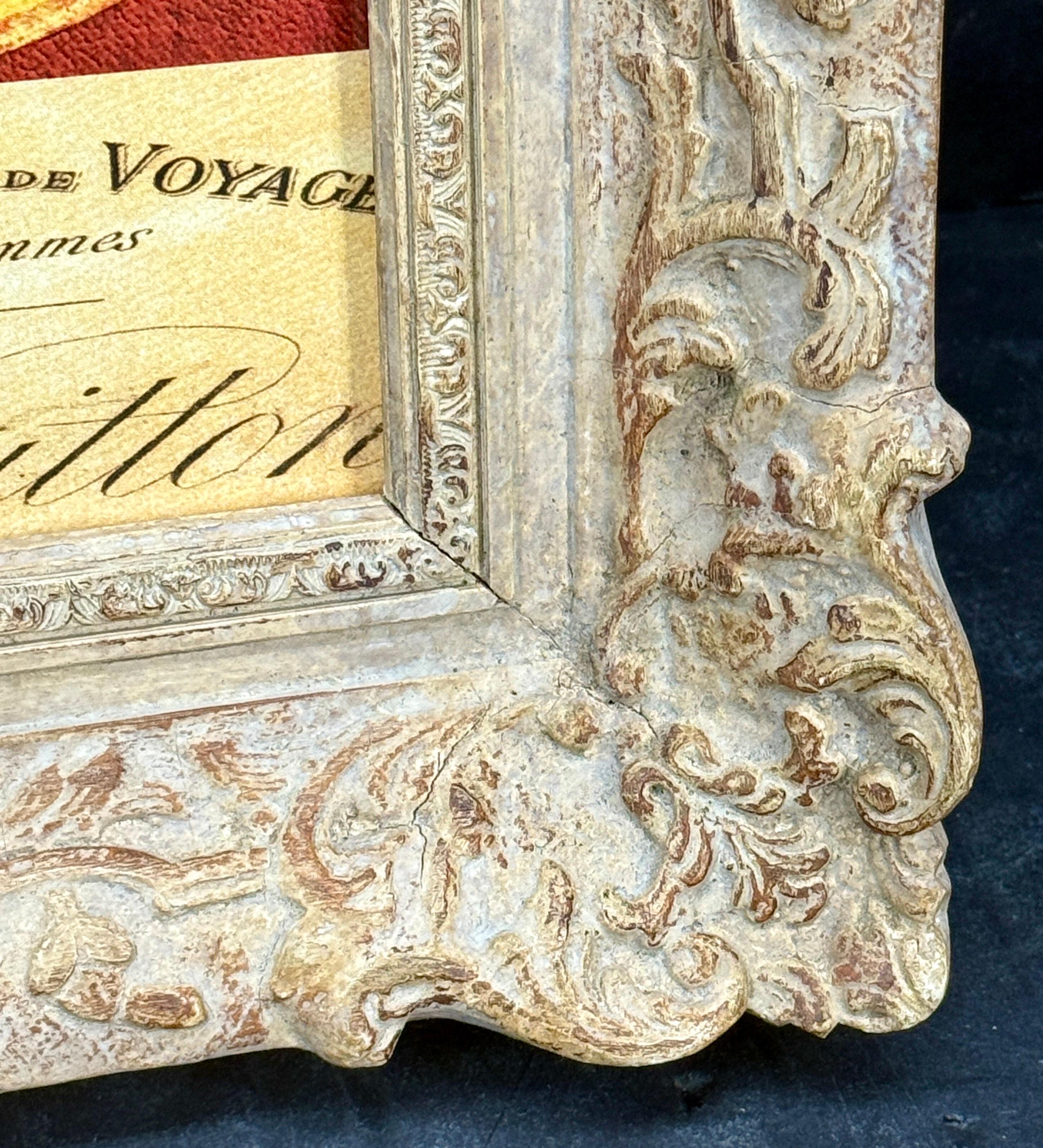 Louis Vuitton European Travel Trunk Kunstdruck gerahmt im Angebot 5