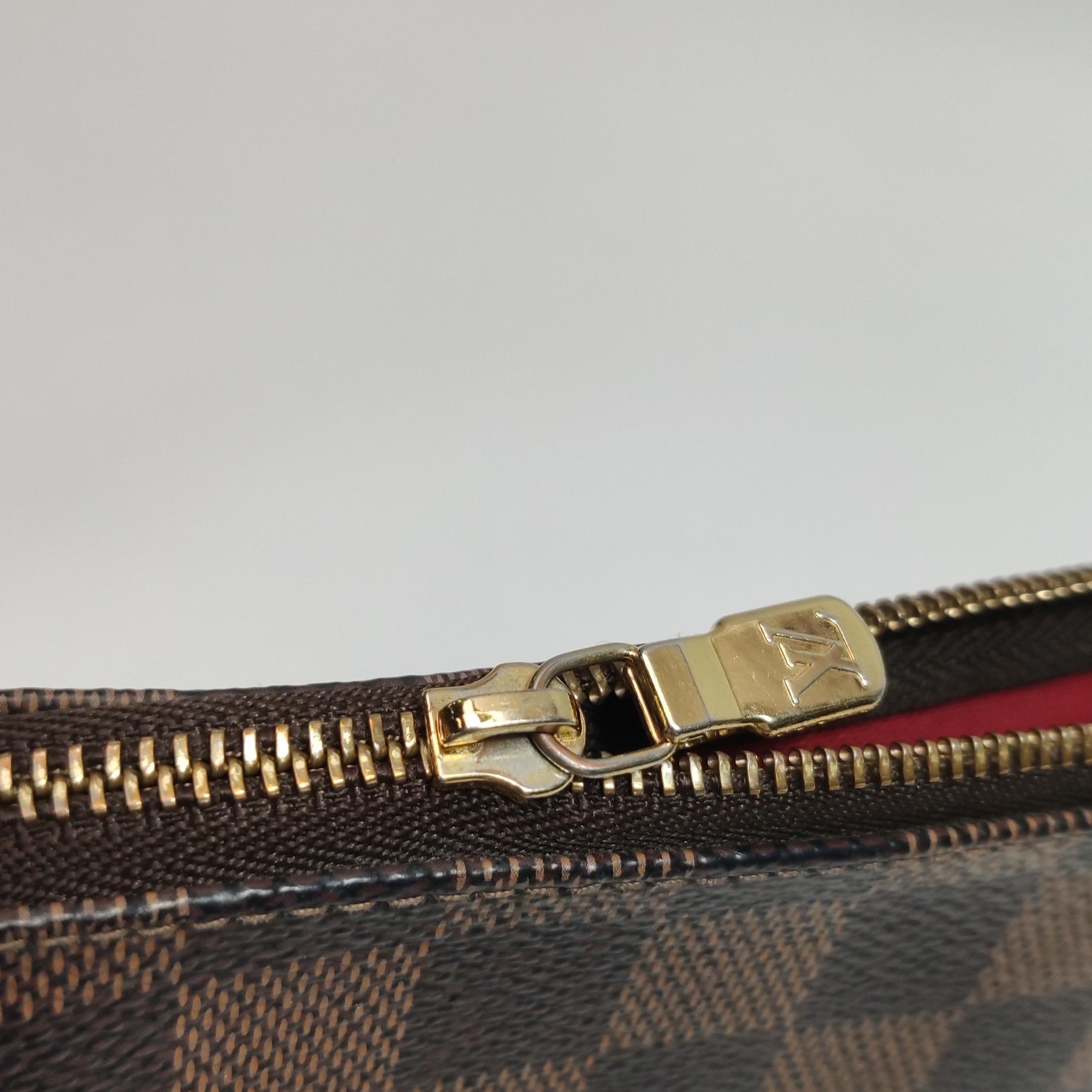 Louis Vuitton Eva Marrone Damier Ebene Borsa a tracolla Monogram con tracolla in vendita 6