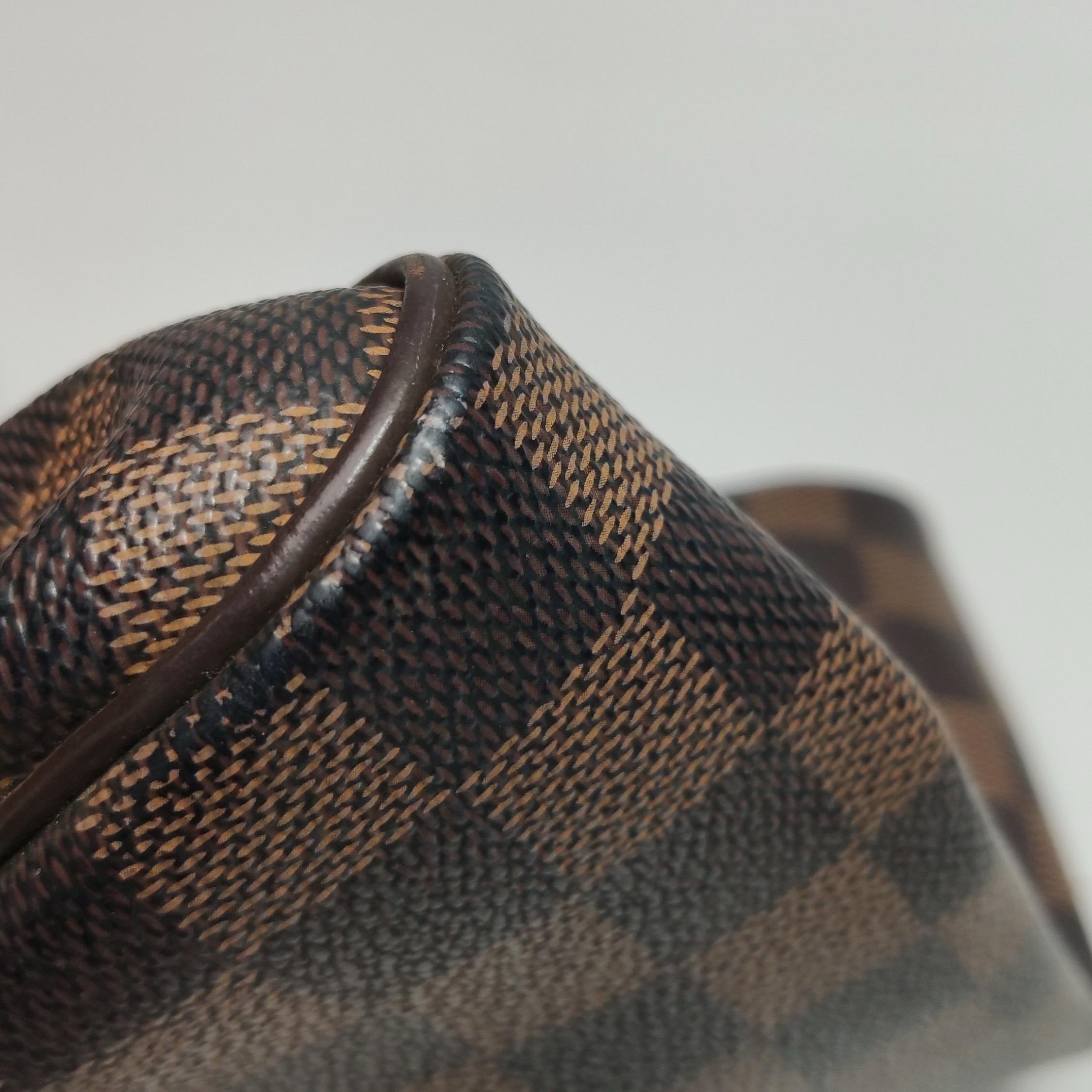 Louis Vuitton Eva Marrone Damier Ebene Borsa a tracolla Monogram con tracolla in vendita 7