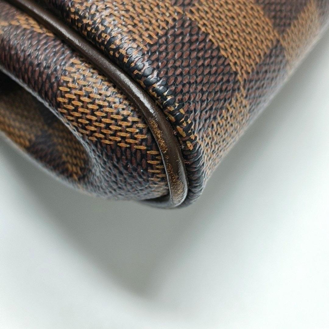 Louis Vuitton Eva Marrone Damier Ebene Borsa a tracolla Monogram con tracolla in vendita 8