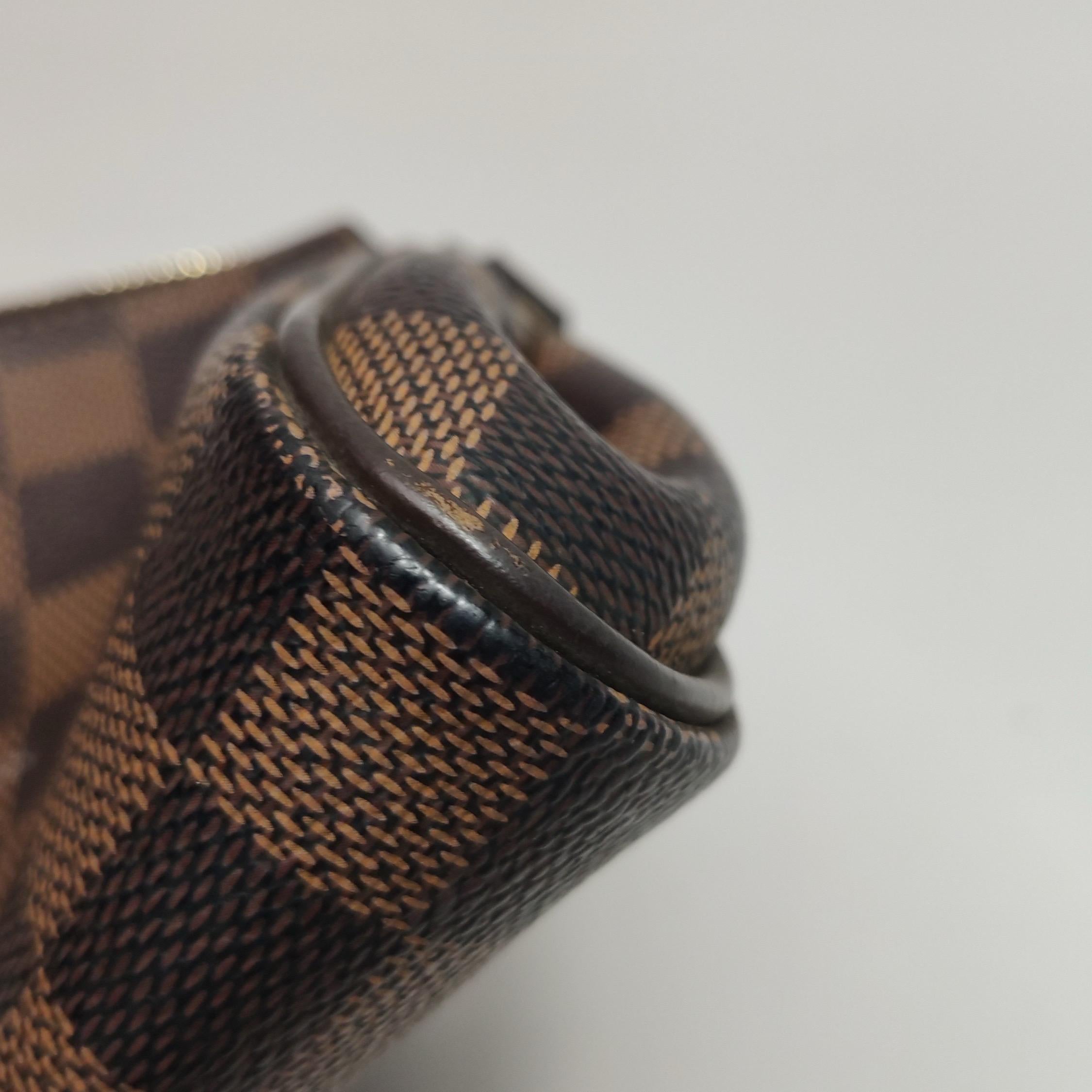 Louis Vuitton Eva Marrone Damier Ebene Borsa a tracolla Monogram con tracolla in vendita 13