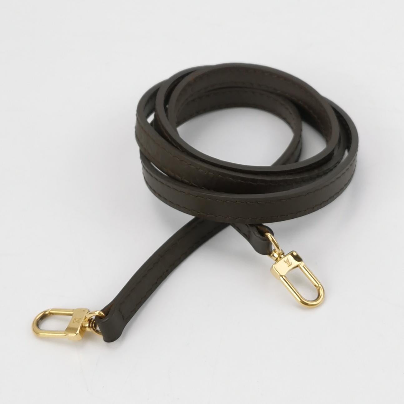 Louis Vuitton Eva Marrone Damier Ebene Borsa a tracolla Monogram con tracolla in vendita 1