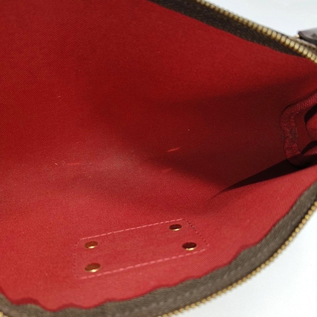 Louis Vuitton Eva Marrone Damier Ebene Borsa a tracolla Monogram con tracolla in vendita 4