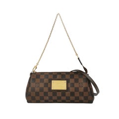 Louis Vuitton Eva Braun Damier Ebene Monogram Umhängetasche mit Riemen