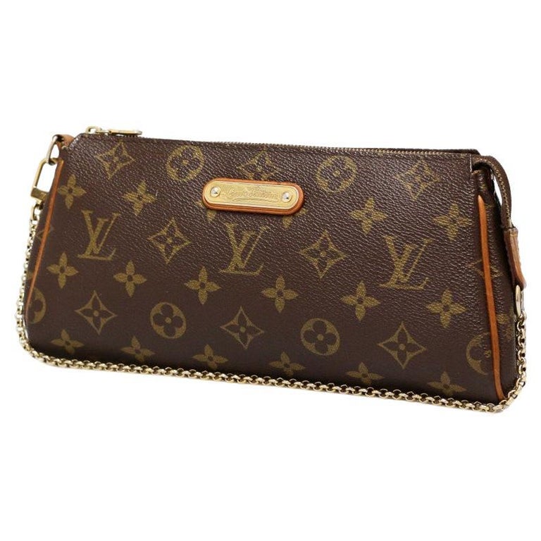 louis vuitton eva clutch monogram