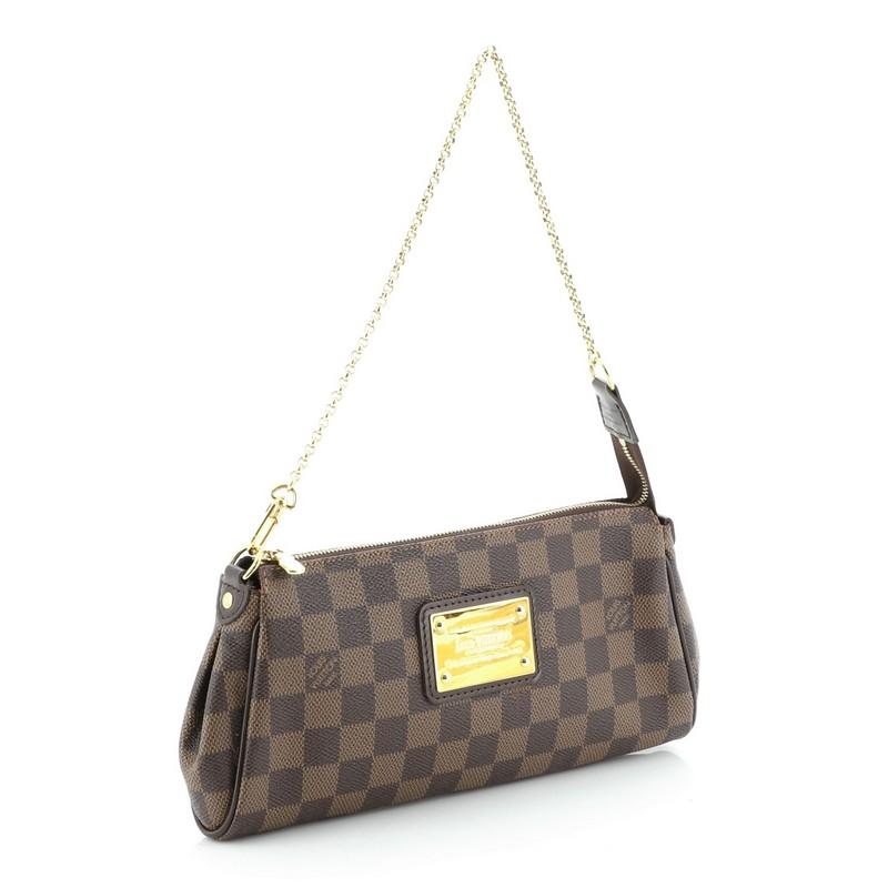 Black Louis Vuitton Eva Crossbody Damier