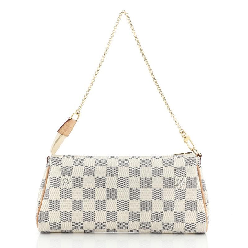 Louis Vuitton Eva Crossbody Damier (Beige)