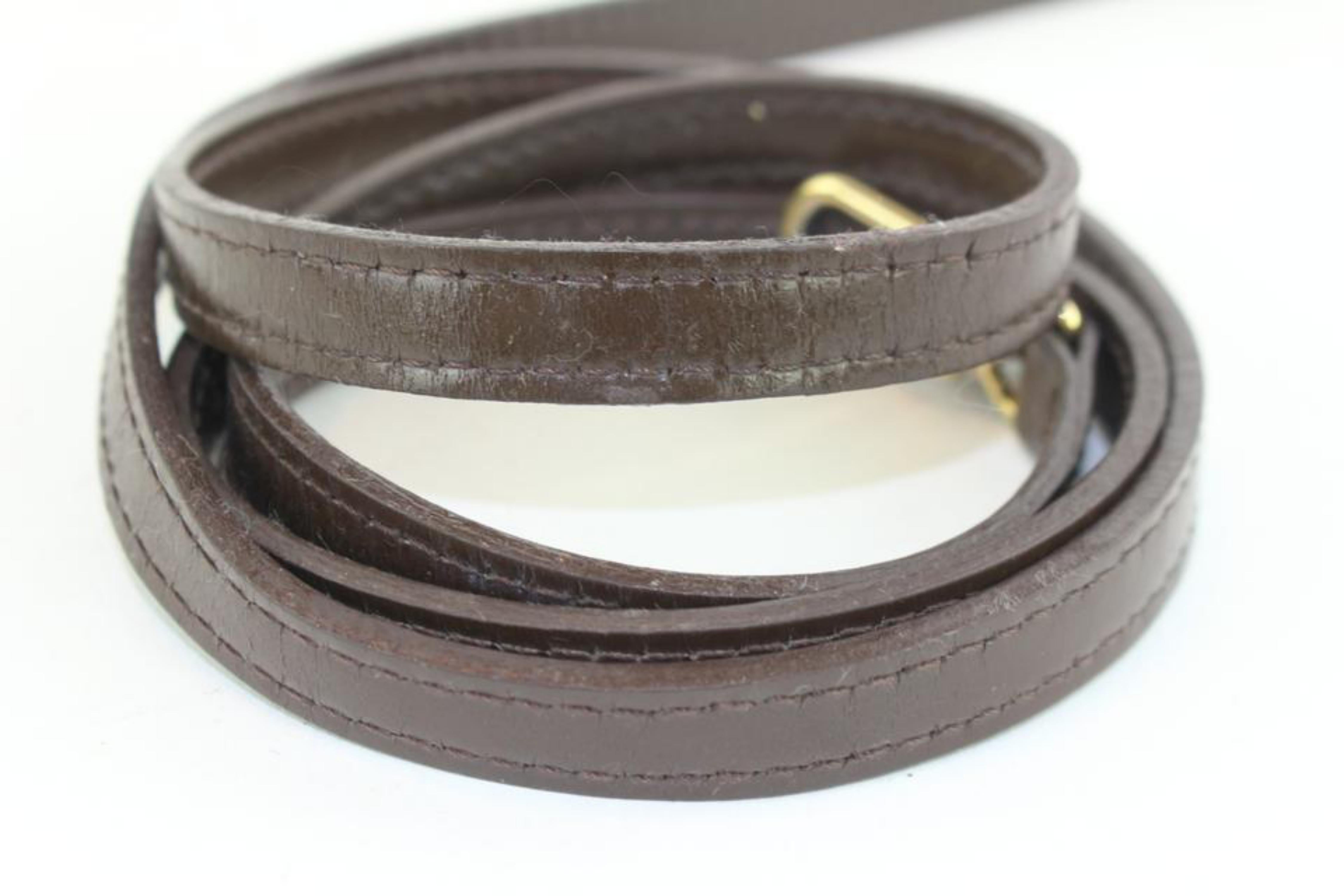 Louis Vuitton Eva Damier Ebene 2way 3lz1128 Brown Coated Canvas Cross Body Bag For Sale 4