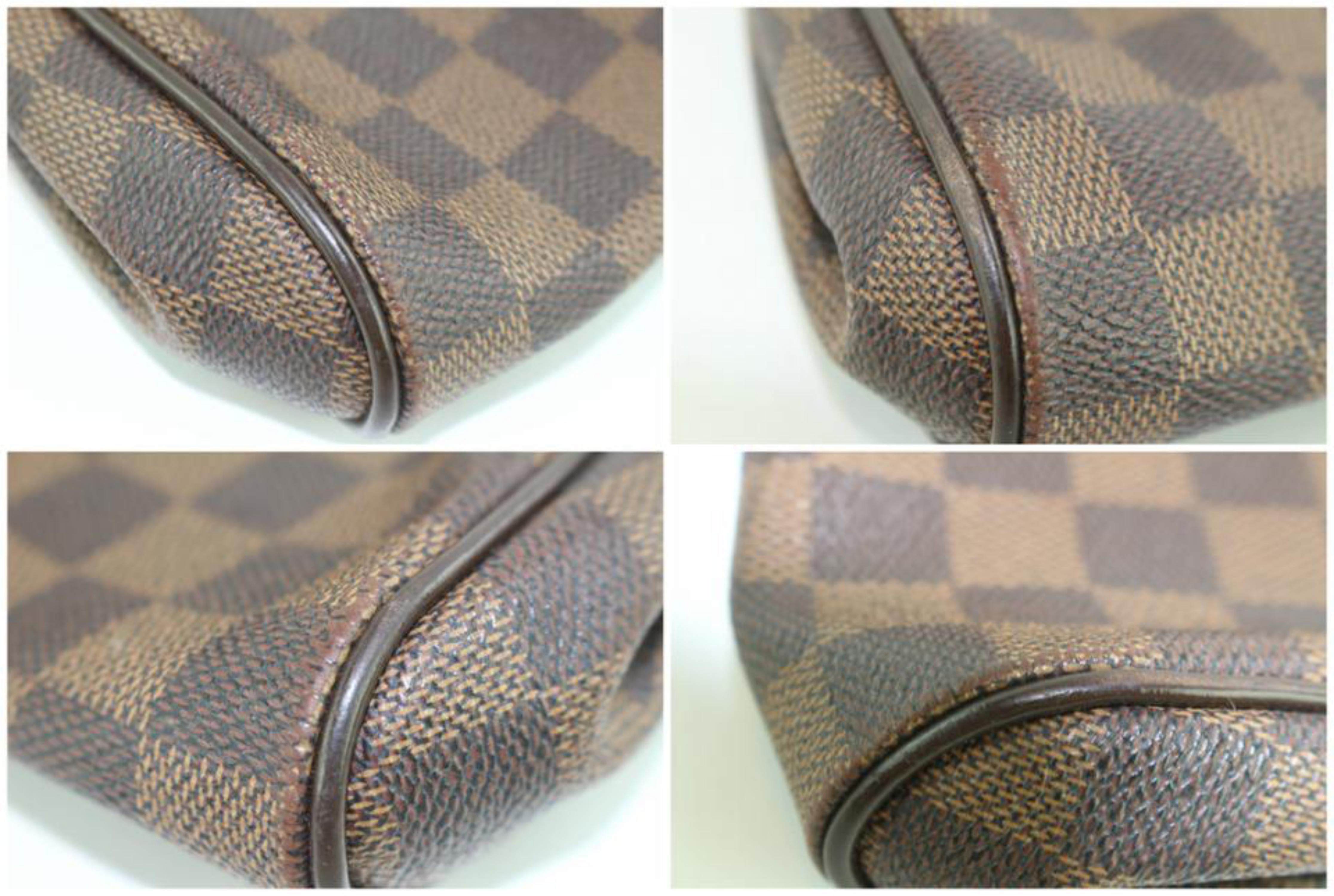 Louis Vuitton Eva Damier Ebene 2way 3lz1128 Brown Coated Canvas Cross Body Bag For Sale 5