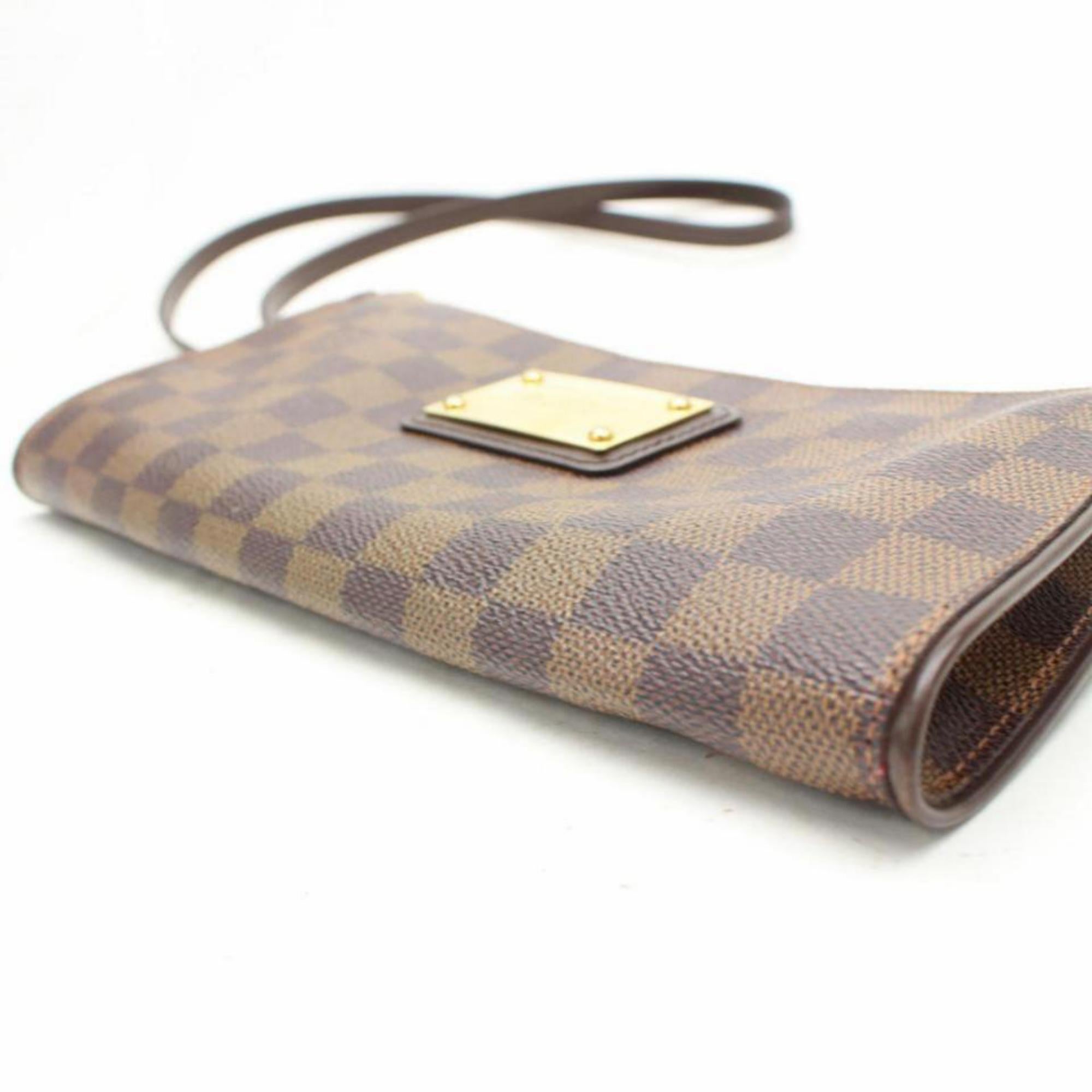 Women's Louis Vuitton Eva Damier Ebene Sophie 2way Crossbody Eva) 867019 Shoulder Bag For Sale
