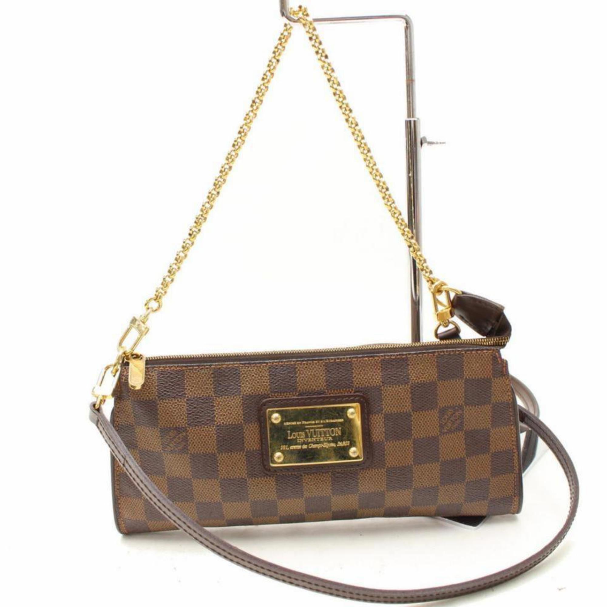 Louis Vuitton Eva Damier Ebene Sophie 2way Crossbody Eva) 867019 Shoulder Bag For Sale 2