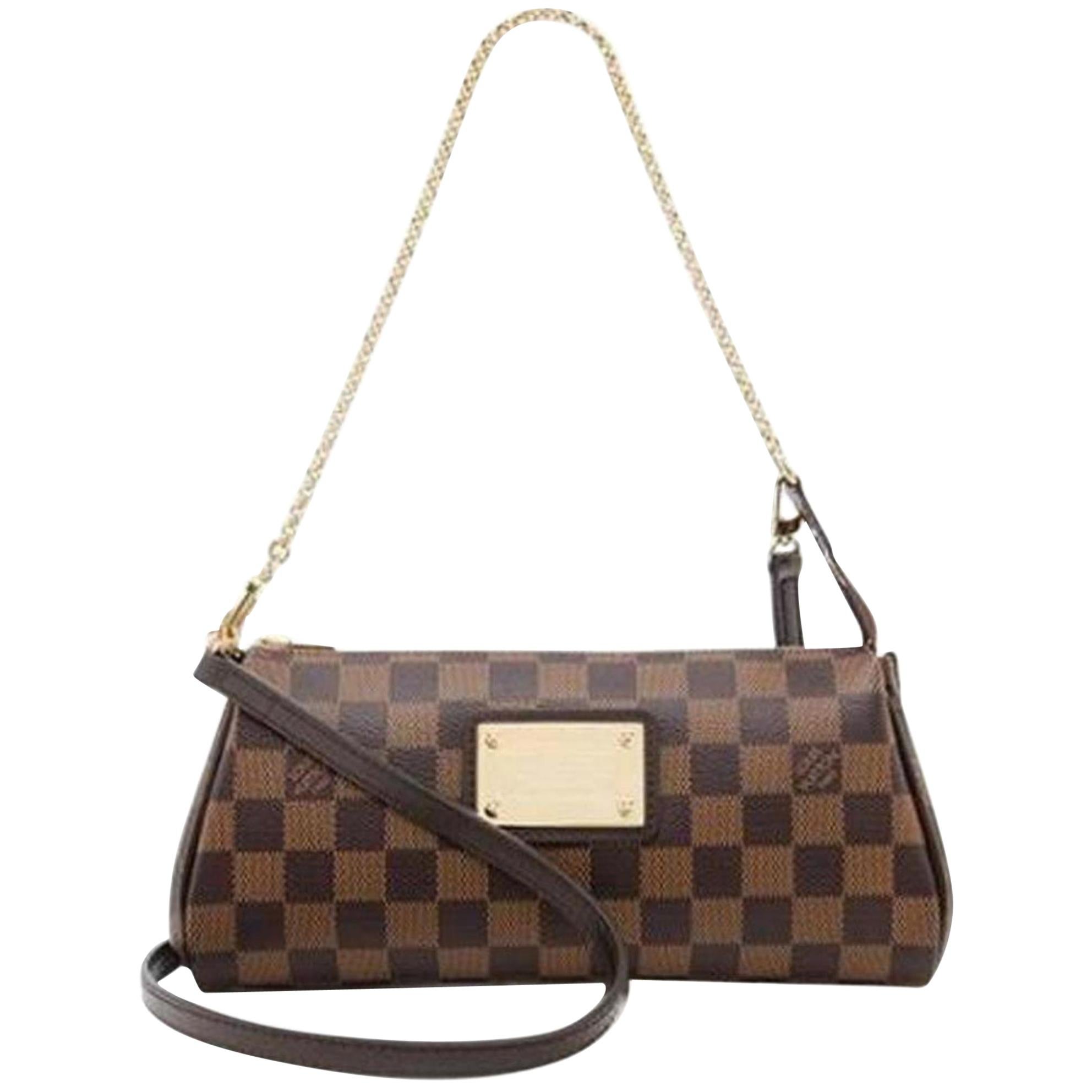 Louis Vuitton Eva Damier Ebene Sophie 2way Crossbody Eva) 867019 Shoulder Bag For Sale