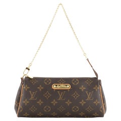 Sac à main Louis Vuitton Eva en toile monogramme
