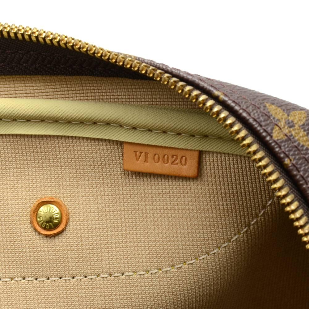 Louis Vuitton Evasion Monogram Canvas Large Travel Hand Bag  5