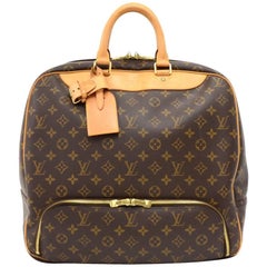 Louis Vuitton Evasion Monogram Canvas Large Travel Hand Bag