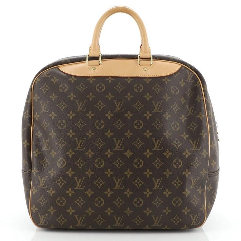 Louis Vuitton Evasion Travel Bag Monogram Canvas MM at 1stDibs