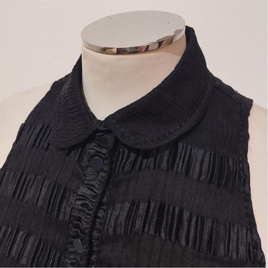Black Louis Vuitton Evening dress size 40 For Sale