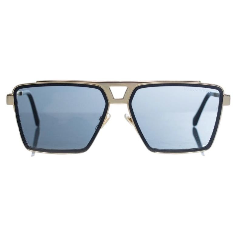 Louis Vuitton, evidence metal square sunglasses