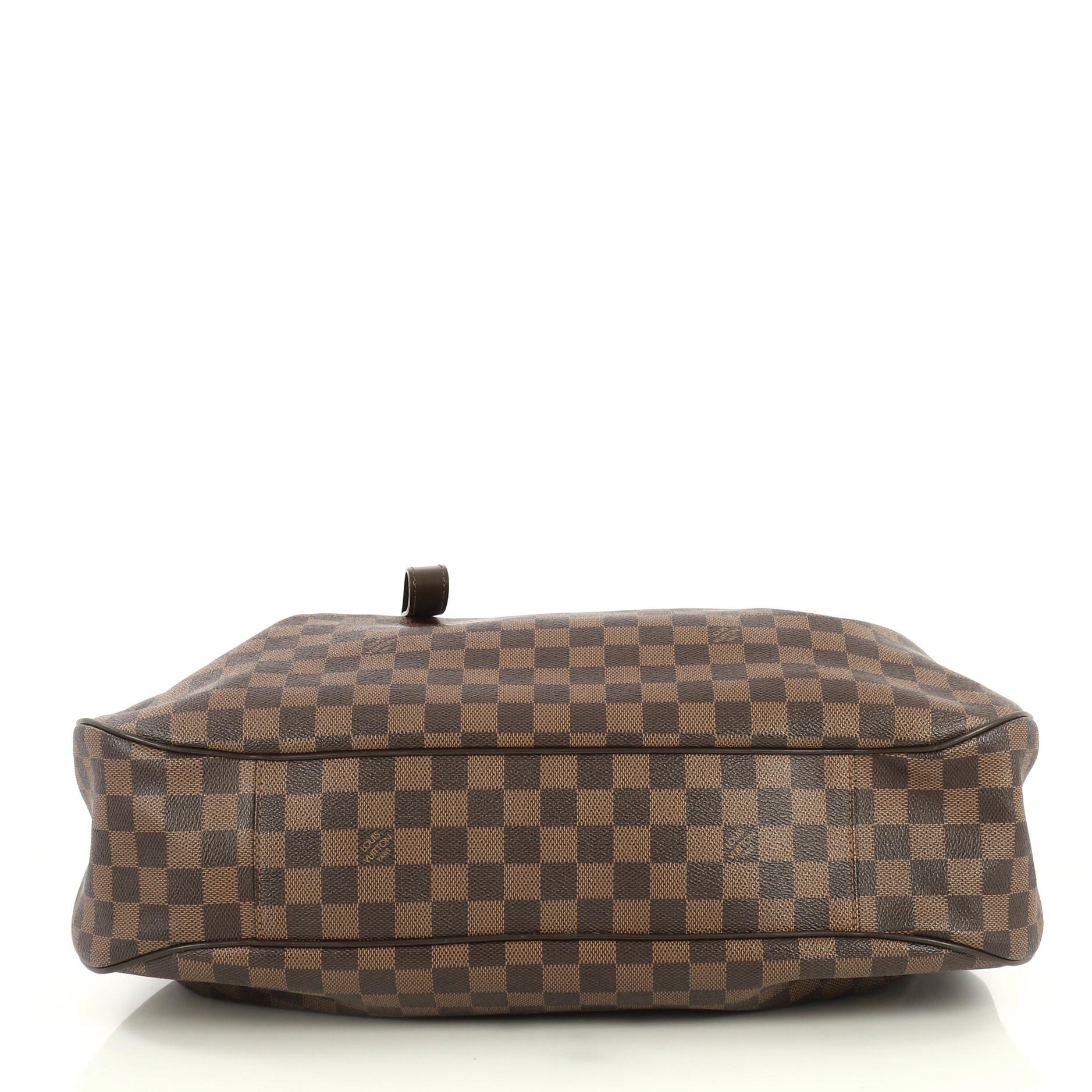 Black Louis Vuitton Evora Handbag Damier GM