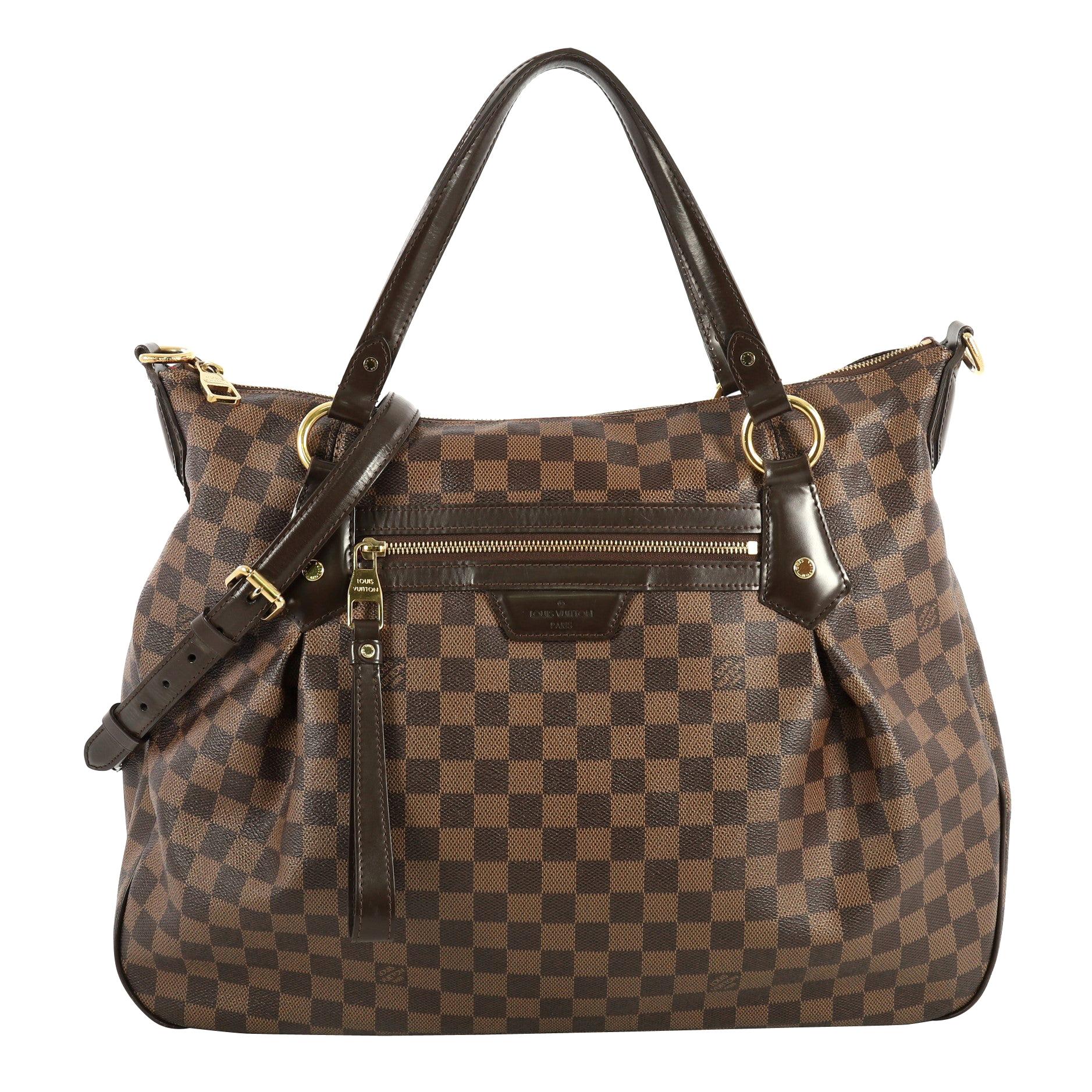 Louis Vuitton Evora Handbag Damier GM