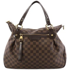 Louis Vuitton Evora Handbag Damier MM