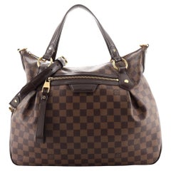 Louis Vuitton Evora Handbag Damier MM