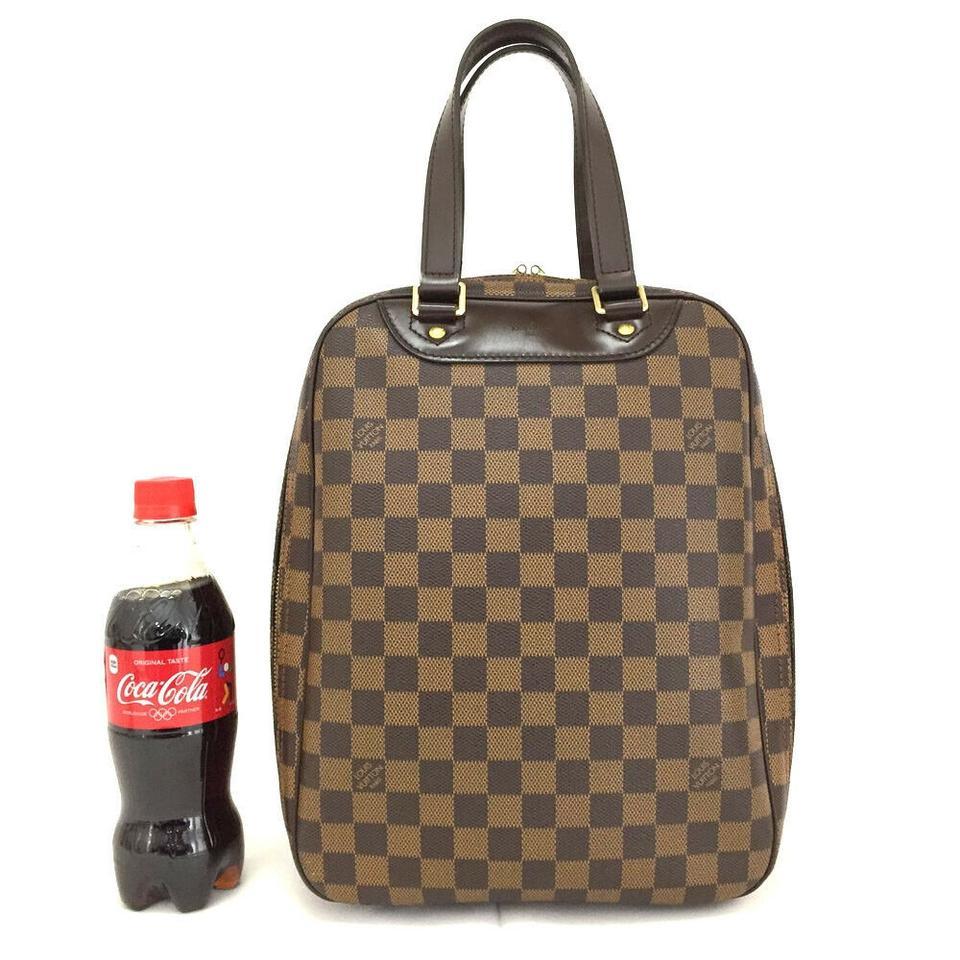 Sac à main Louis Vuitton Excursion Speedy Alma Ultra Rare en damier ébène sur commande spéciale en vente 7