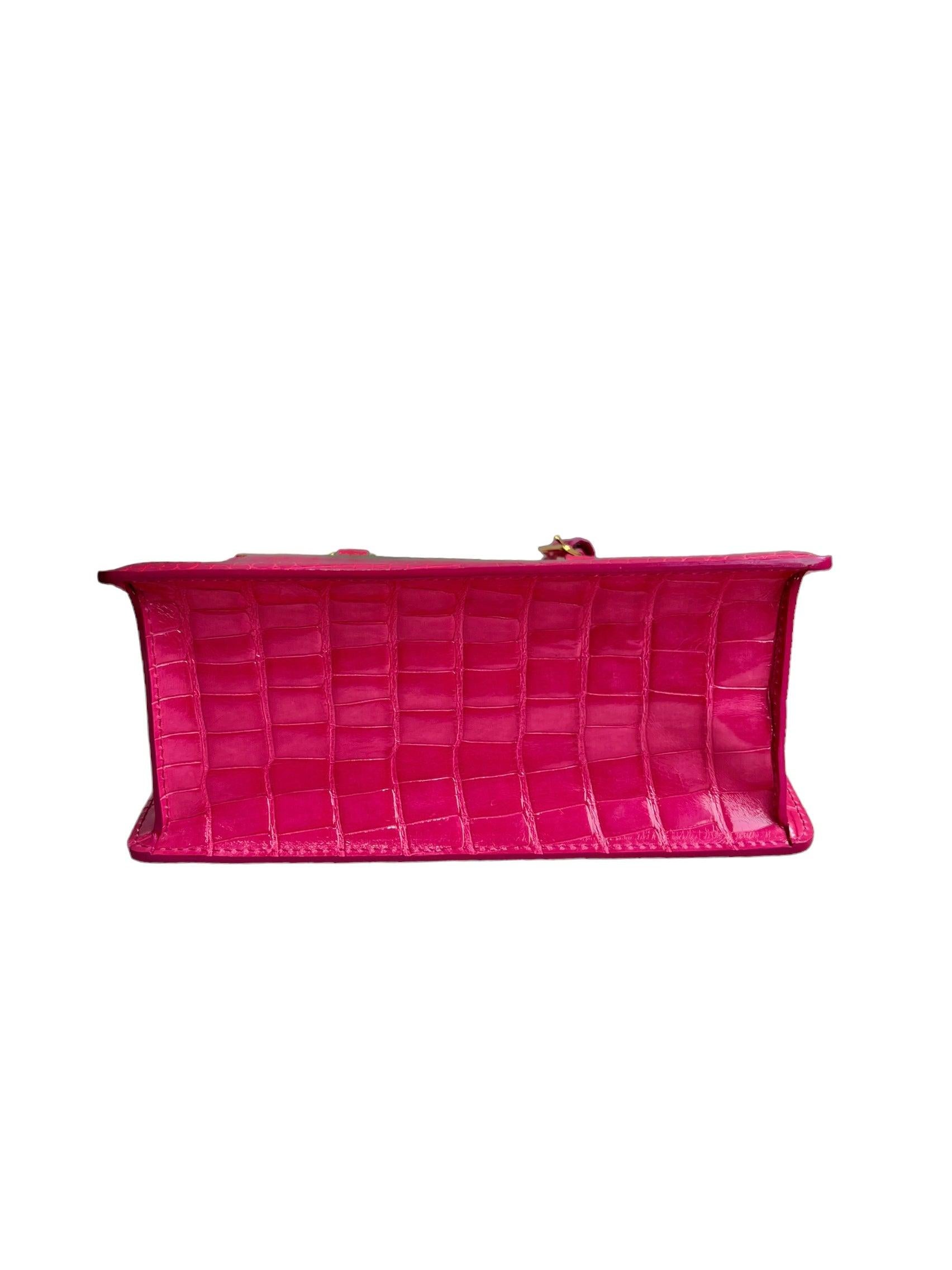 Louis Vuitton Exotic Leather Handbag  For Sale 4
