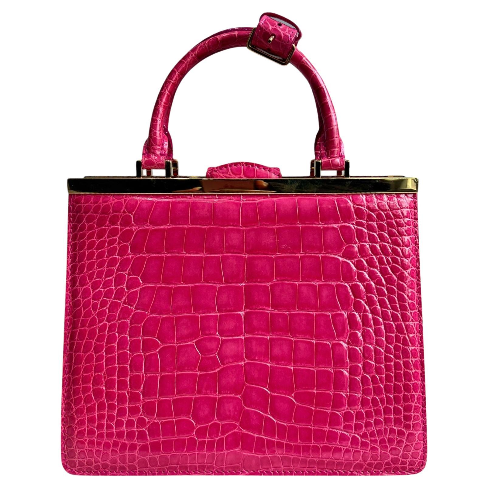 Louis Vuitton Exotic Leather Handbag  For Sale