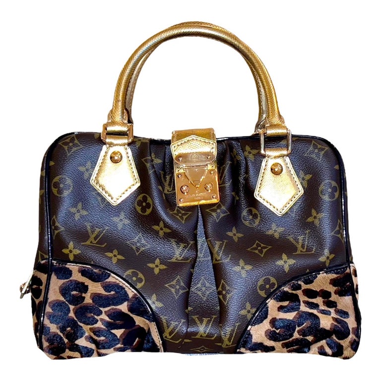 Louis Vuitton Blue Monogram Denim Sunrise Bag Limited Edition 2010 For Sale  at 1stDibs