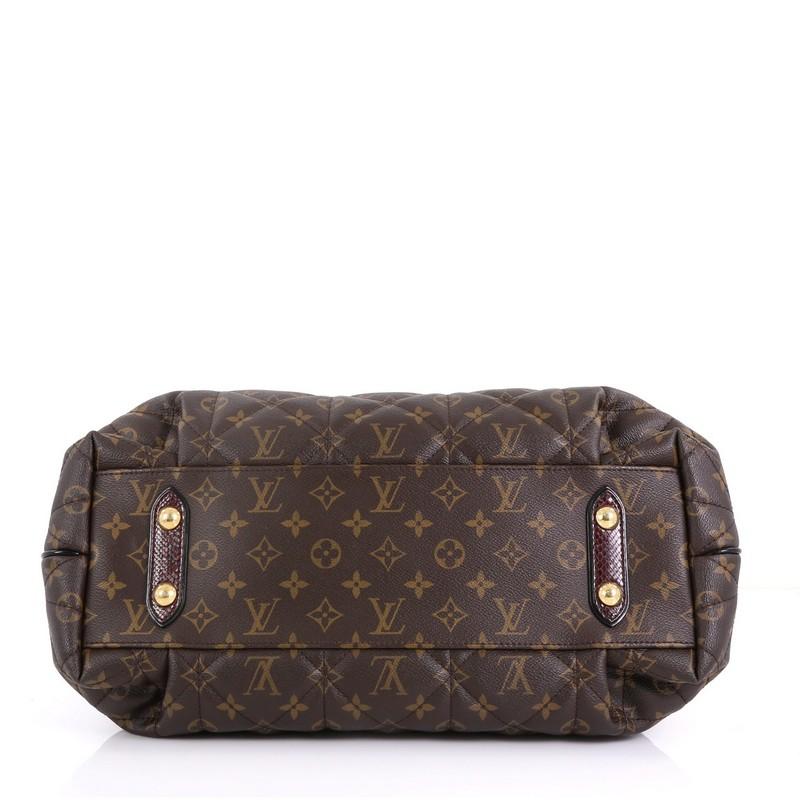 Women's or Men's Louis Vuitton Exotique Handbag Monogram Etoile GM