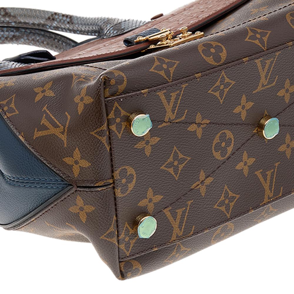 Louis Vuitton Exotique Monogram Limited Edition Majestueux PM Bag In Good Condition In Dubai, Al Qouz 2