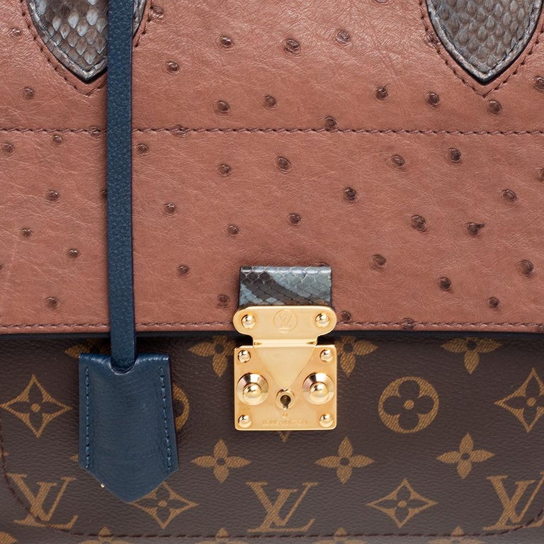 Louis Vuitton Exotique Monogram Limited Edition Majestueux PM Bag at  1stDibs