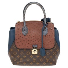 Louis Vuitton Exotic Skin Bag With Ostrich & Python Skin, Women's Fashion,  Bags & Wallets, Purses & Pouches on Carousell