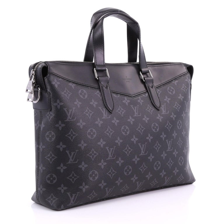 Louis Vuitton Explorer Briefcase Limited Edition Monogram Eclipse