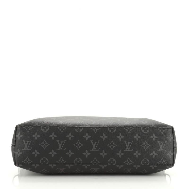 Louis Vuitton Explorer Briefcase Monogram Eclipse Canvas im Zustand „Gut“ in NY, NY