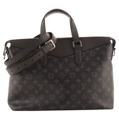 Louis Vuitton Explorer Briefcase Monogram Eclipse Canvas