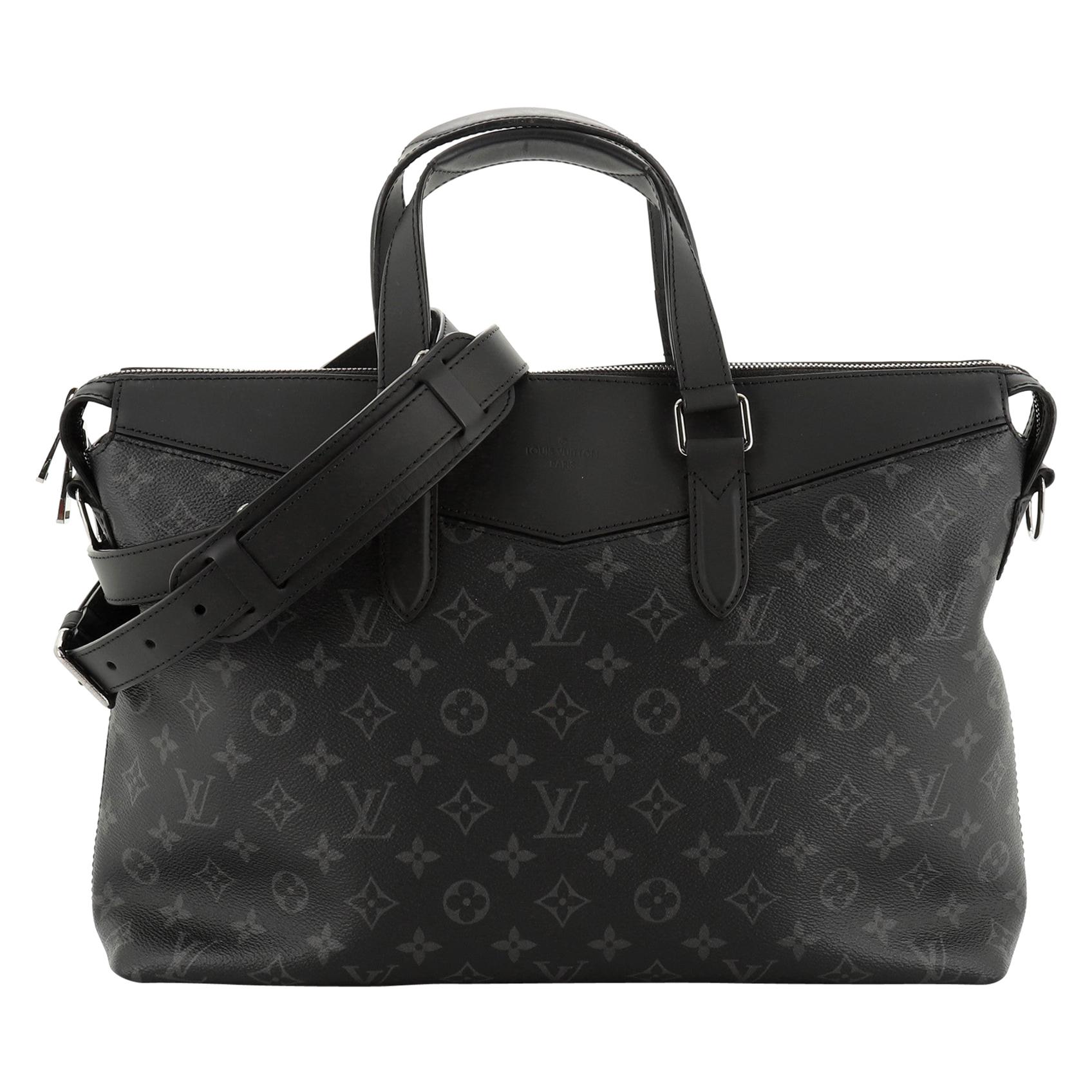 Louis Vuitton Explorer Briefcase Monogram Eclipse Canvas