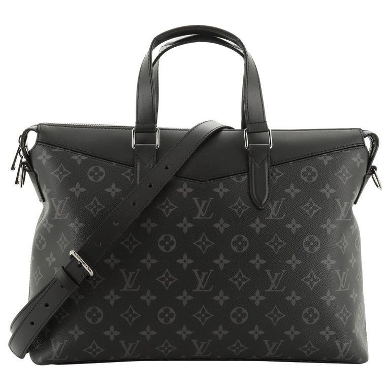 Louis Vuitton Explorer Briefcase Monogram Eclipse Canvas at 1stDibs