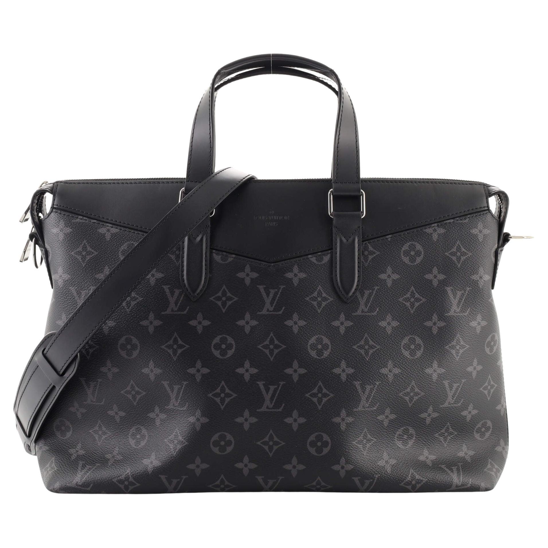 Louis Vuitton Explorer Briefcase Monogram Eclipse Canvas