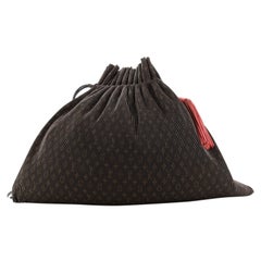 Louis Vuitton Explorer Shoulder Bag Pleated Monogram Canvas GM