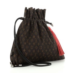 Louis Vuitton Explorer Shoulder Bag Pleated Monogram Canvas MM