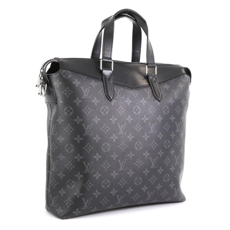 Black Louis Vuitton Explorer Tote Monogram Eclipse Canvas