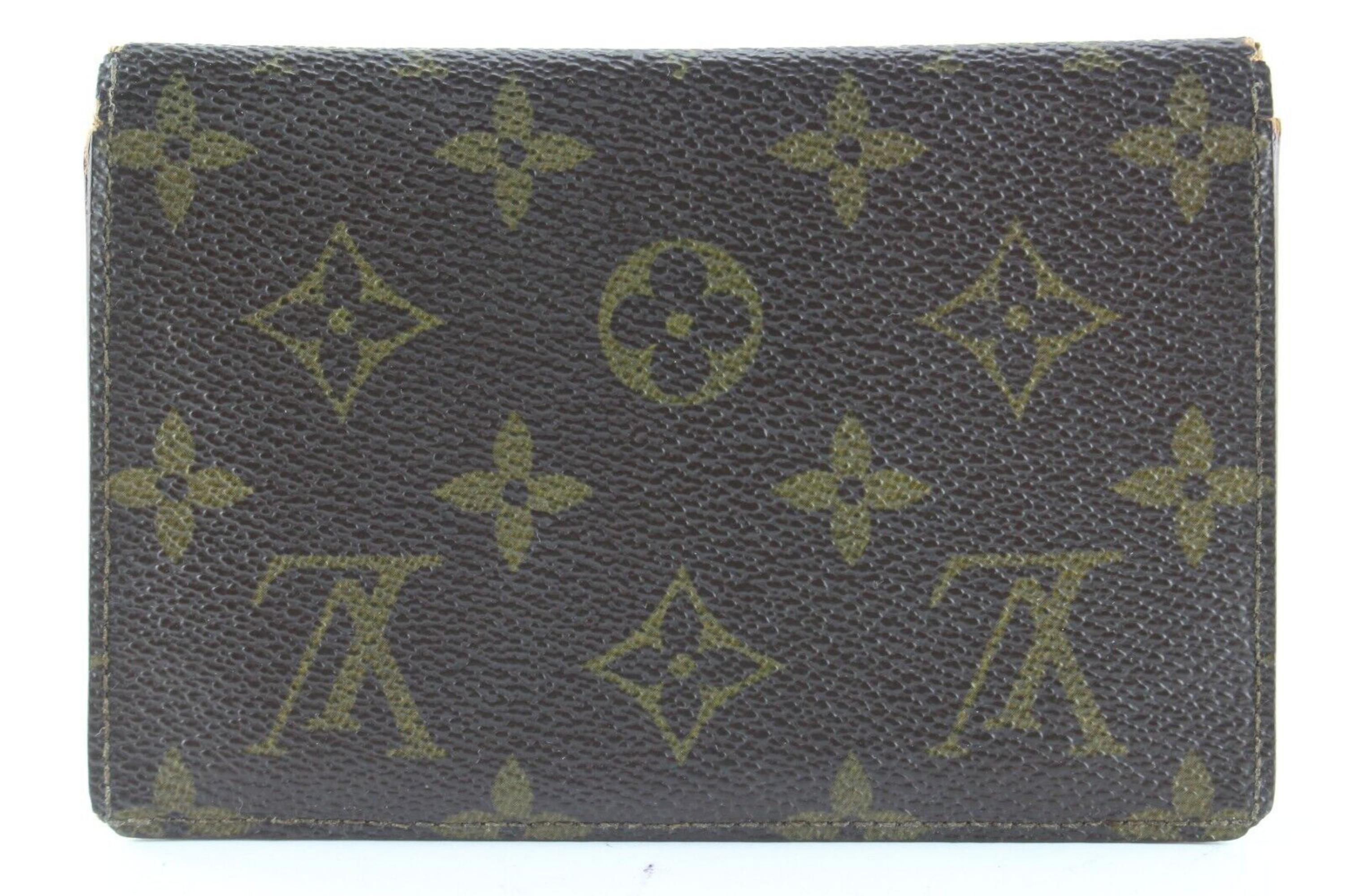 Women's Louis Vuitton Extremely Rare Card Holder Envelope Pouch 3LV0509