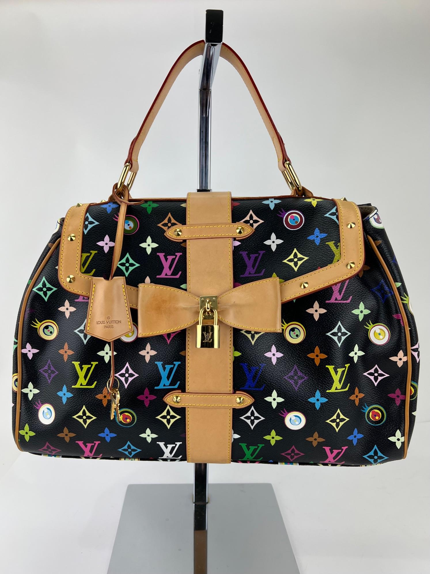 LOUIS VUITTON Eye Love You Multicore Noir Murakami Limited Edition#262 Insert 3